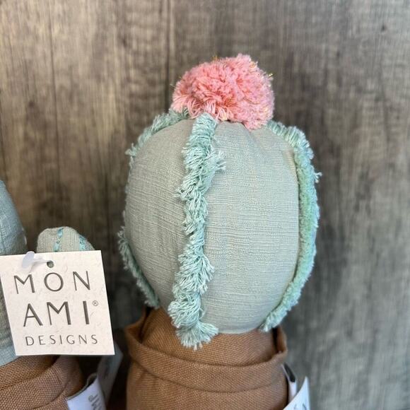 Mon Ami Cactus Shelf Sitter Set Desert Cactus Saguaro Home Decor NEW - Picture 4 of 9